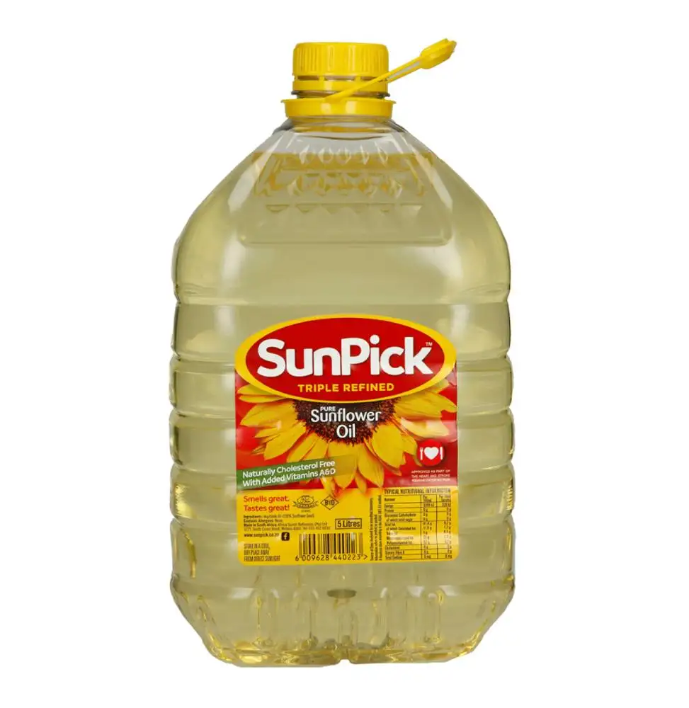 Pure Refined Sunflower Oil BEST  Malaysia Refined Palm Vegetable cooking Oil