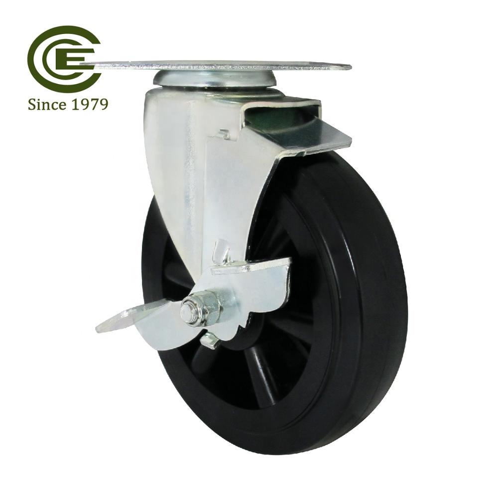 6 Inch Heavy Duty Swivel Wheels Casters with Brake