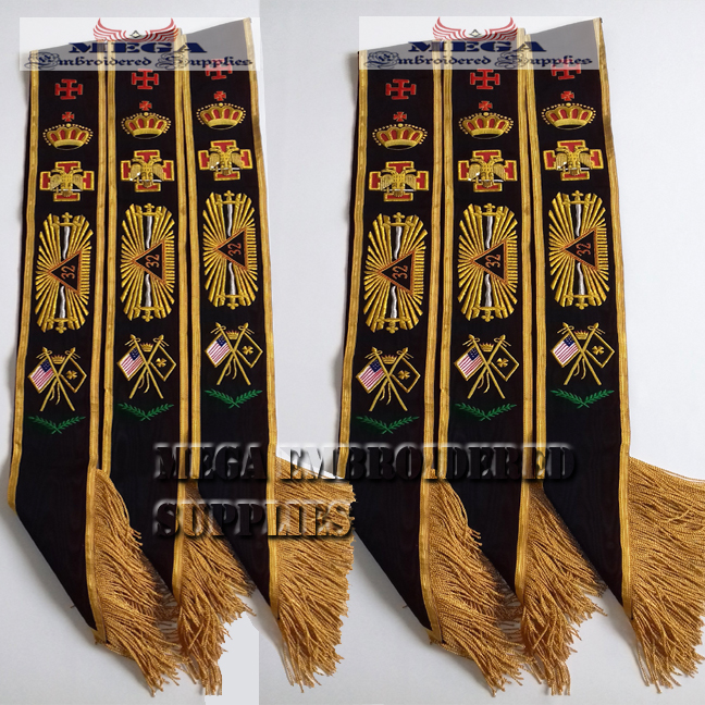 Masonic Regalia AASR 32nd Sash I Masonic regalia