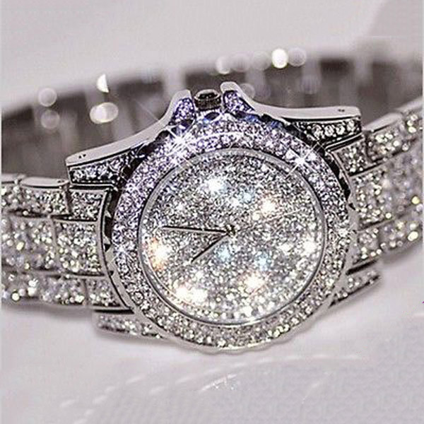 Пользовательские часы relojes relogio Мода reloj Кристалл женские наручные часы