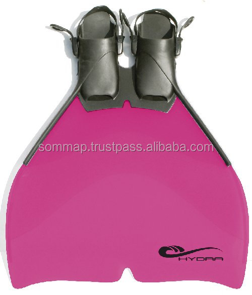 Adult and Child Scuba Diving Training Flippers Open Heel MONOFIN in Rubber and TPR for Swimming Diving and Scuba Training