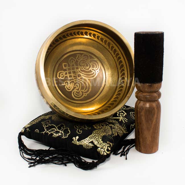 Handmade Engraved Antique Singing Bowl at Wholesale Rate