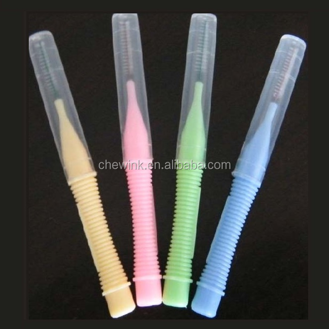 I Type Interdental Cleaning Brush with Cap