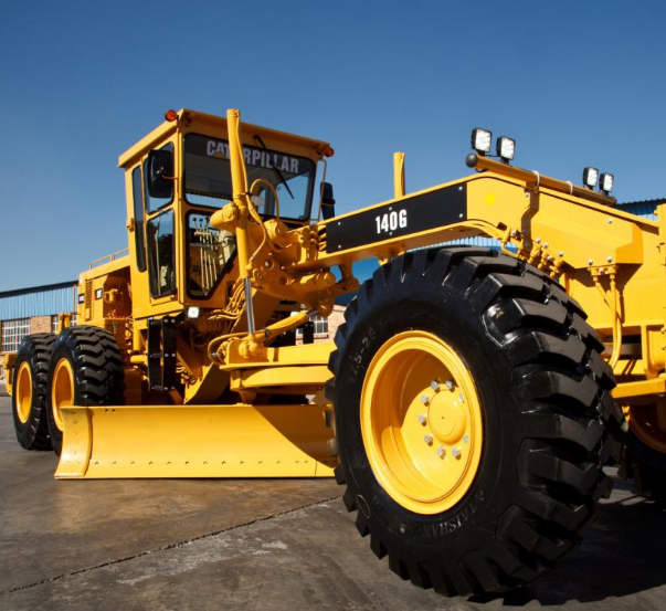 Оригинальный Caterpillar 140G автогрейдера б/у 140G моторный грейдер, дворе Шанхая на продажу