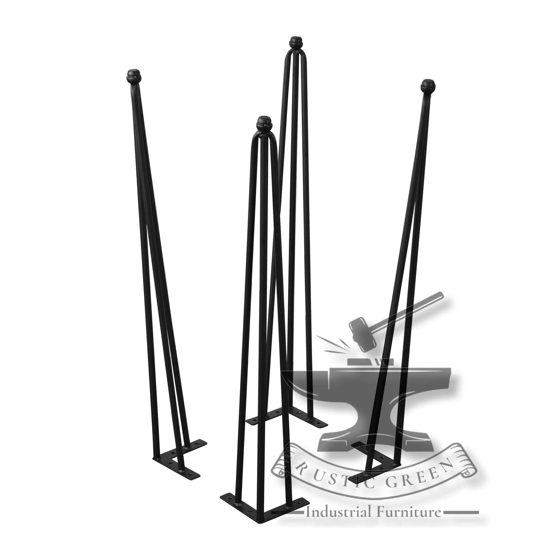 Industrial Metal Hairpin legs Cafe Table Base