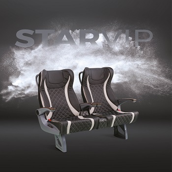 Роскошное сиденье для автобусов Star Vip