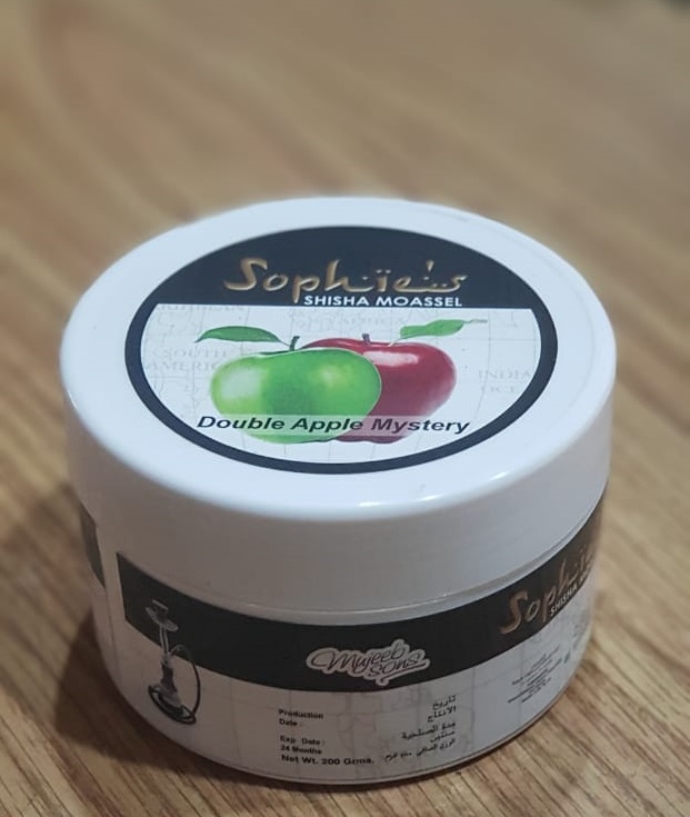 Кальян _ HOOKAH_TOBACCO_FLAVOURS 200 грамм двойное яблоко MYSTERY