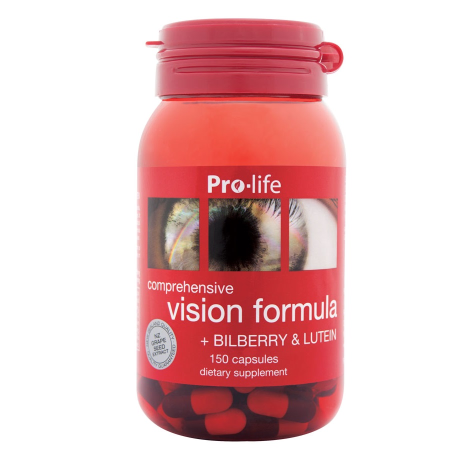 Формула Pro-life Vision | Поддержка визуальной функции с травами и витаминами