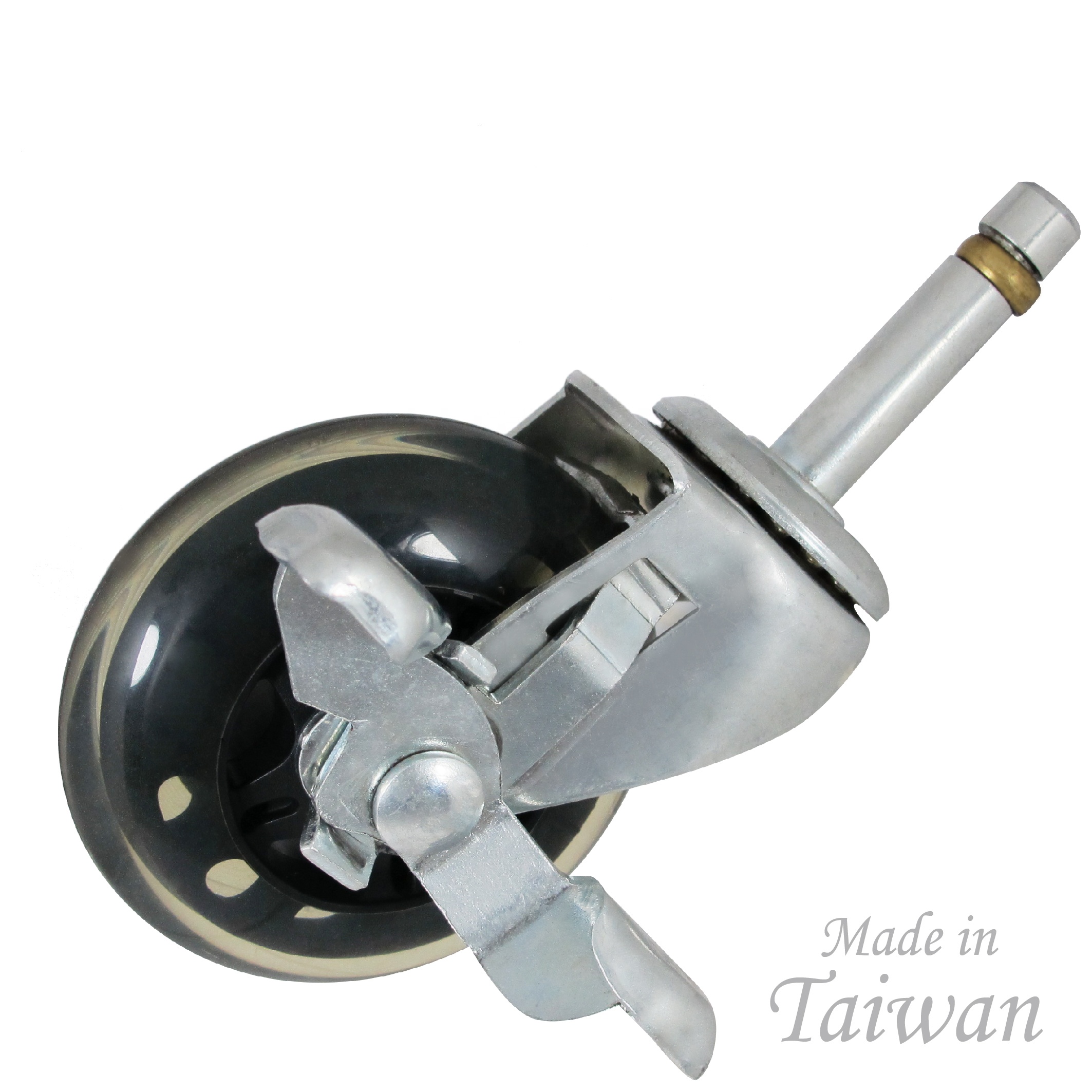 CCE Caster 3 Inch PU Locking Furniture Replacement Casters Wheels