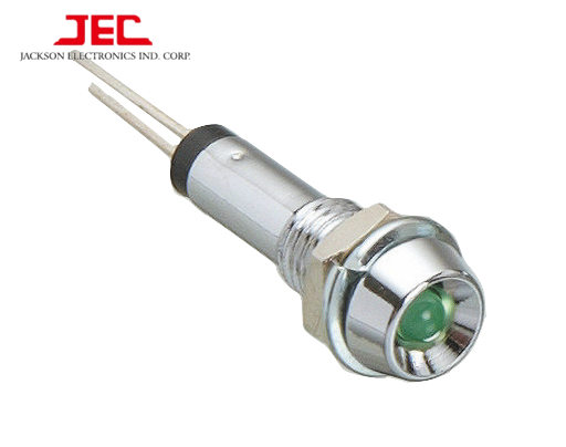 JEC Taiwan color LED Light Indicator Neon white red yellow green lamp
