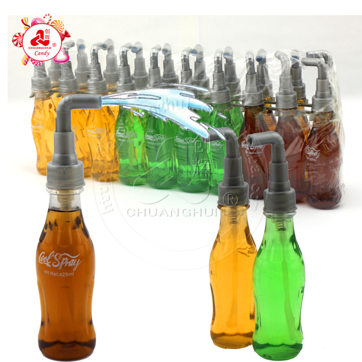 Новый Стиль Прохладный cola бутылку спрей конфеты