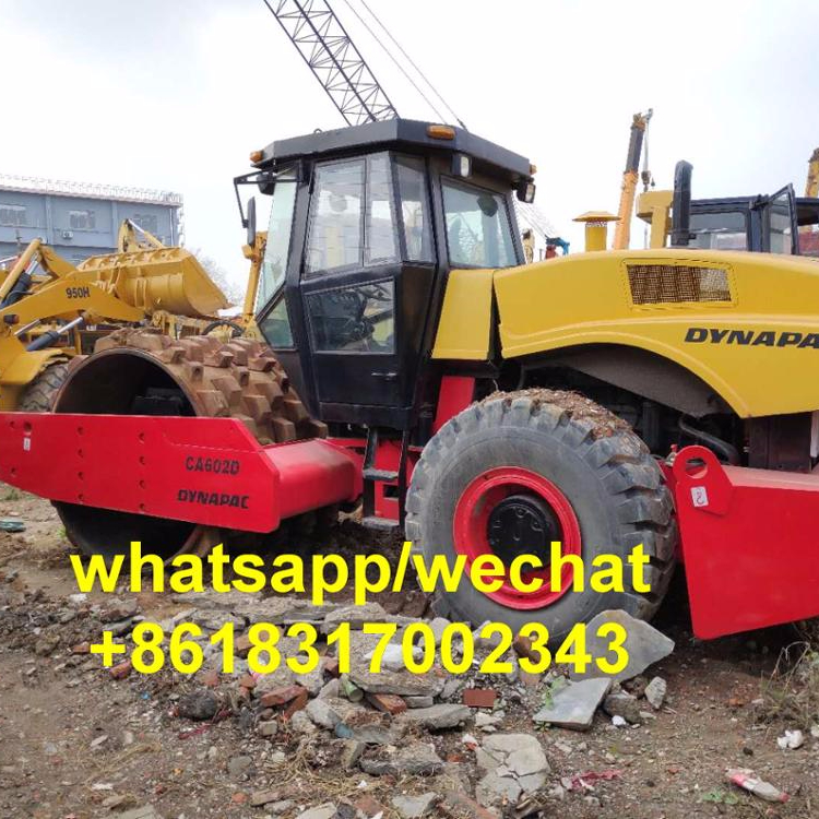 Японский оригинальный каток Dynapac из овчины CA602D, уплотнитель для продажи