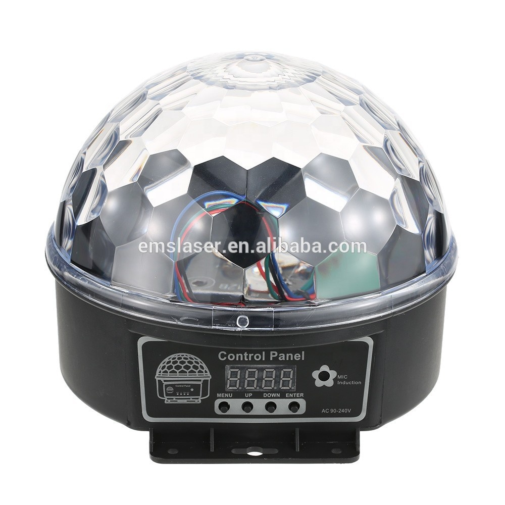 DMX512 RGBYWP Led хрустальный магический шар Диско сценический свет