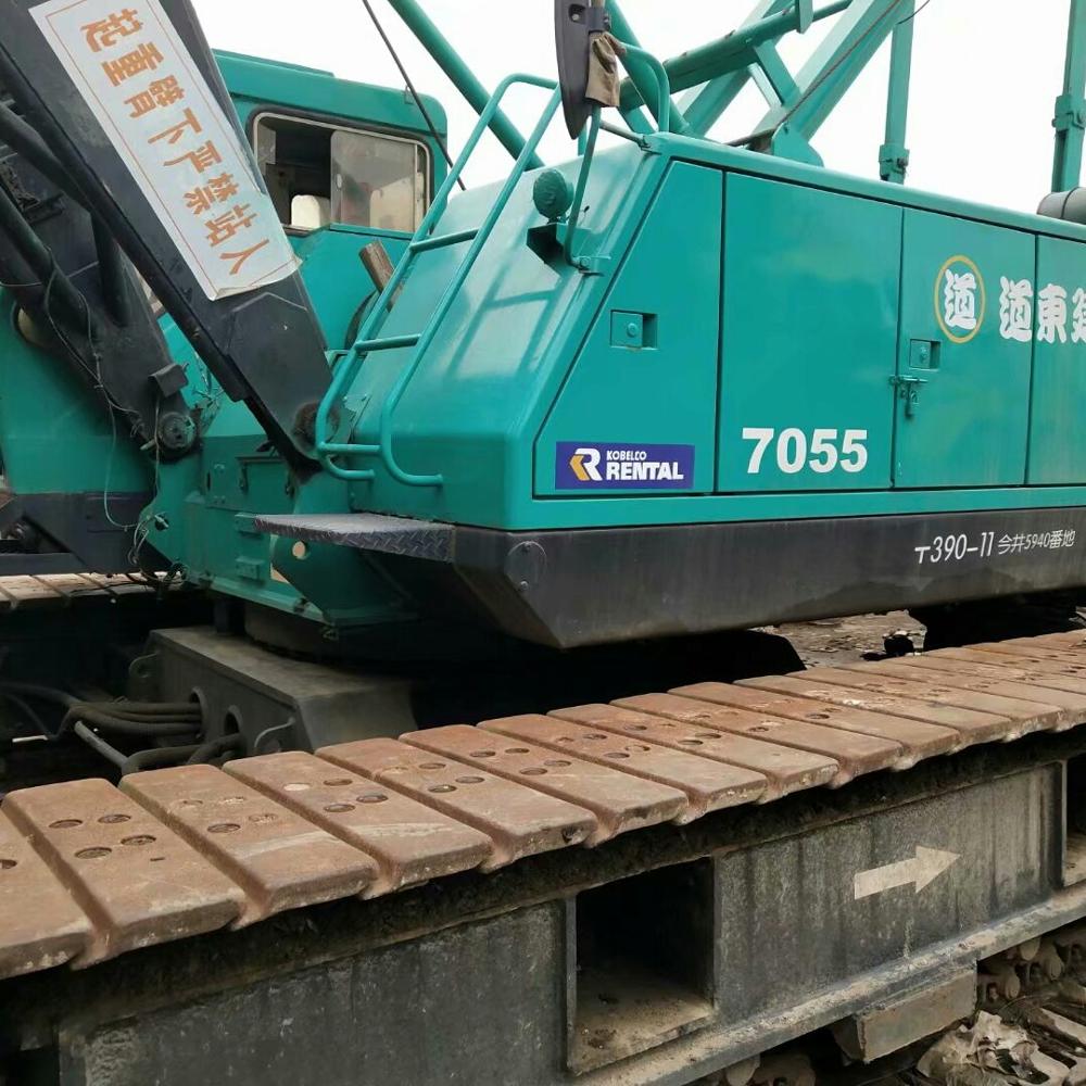Строительный кран, б/у кран на продажу, гусеничный кран SK7055