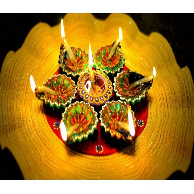 Diya diwali diya красочные и декоративные