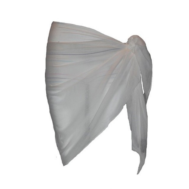 Sarong with fringes for girls
