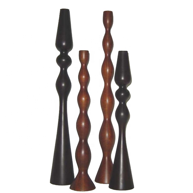 Wooden Candle Holder Wholesale Exporter Wooden Pillar Holder Decorative candle Holder