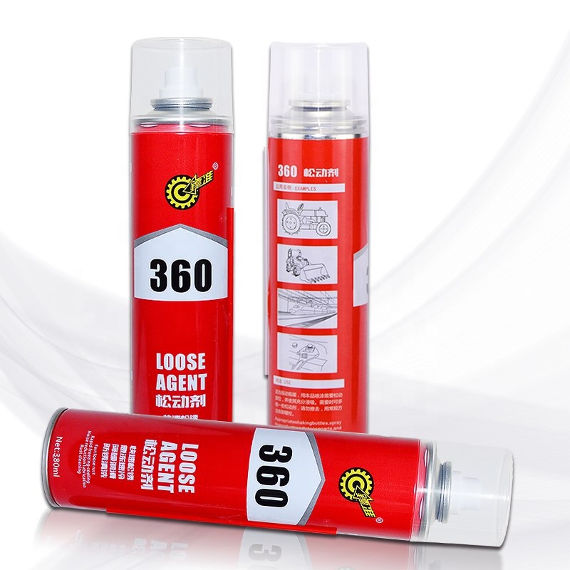 Loose agent anti rust spray lubricant spray screw nut loosening lubricant 380ml