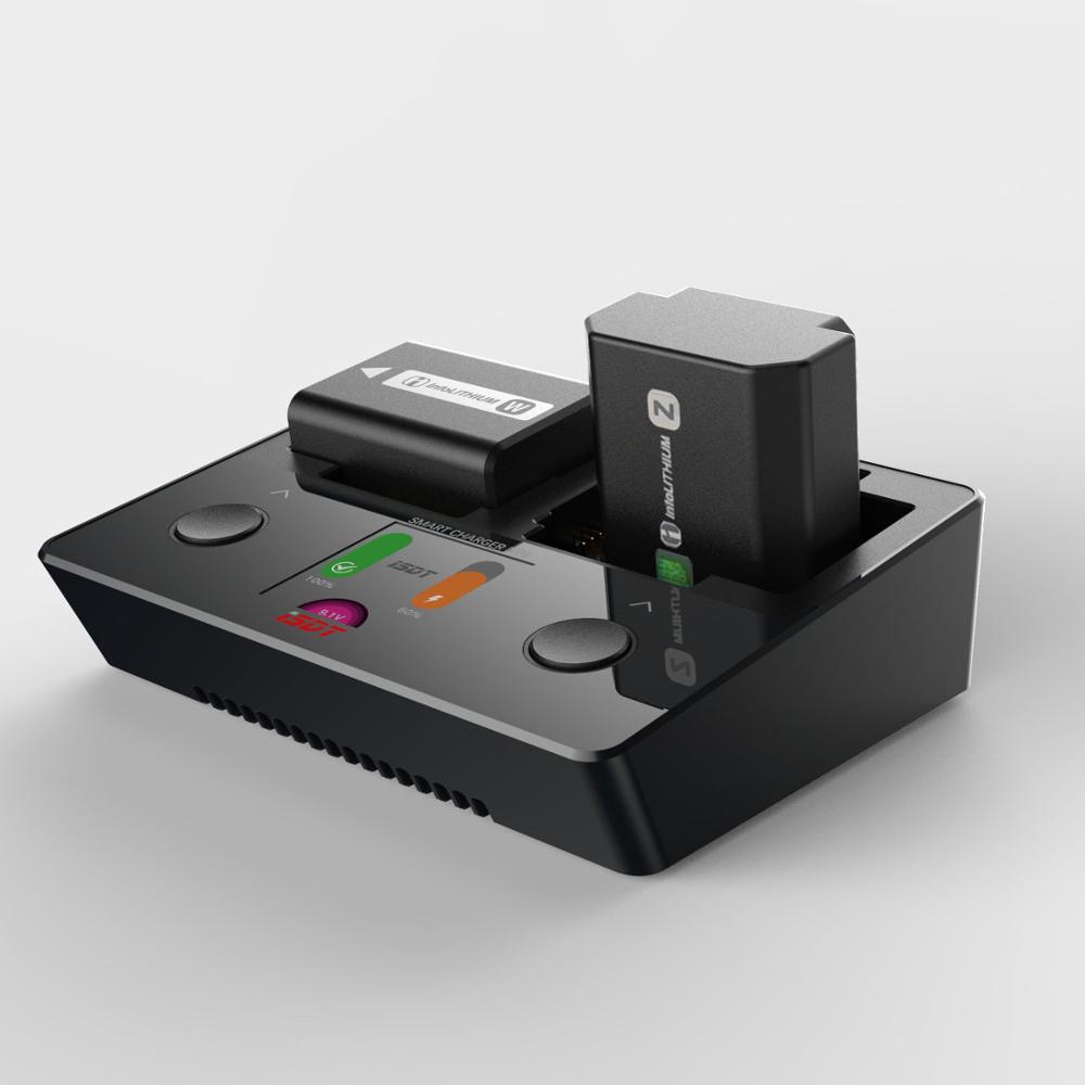 ISDT NP2 зарядное устройство для Sony Аккумулятор и зарядное устройство для камеры NP-FZ100, NP-FW50, NP-BX1