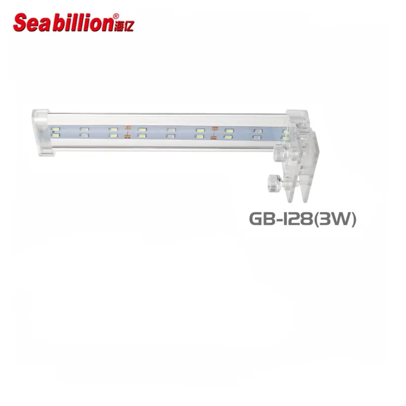 New product Seabillion HL128 3w aquarium crystal led clip light for fish tank