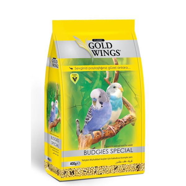 Goldwings Classic Budgie Peeled[Shell-less] Food 400g. - 6 pcs