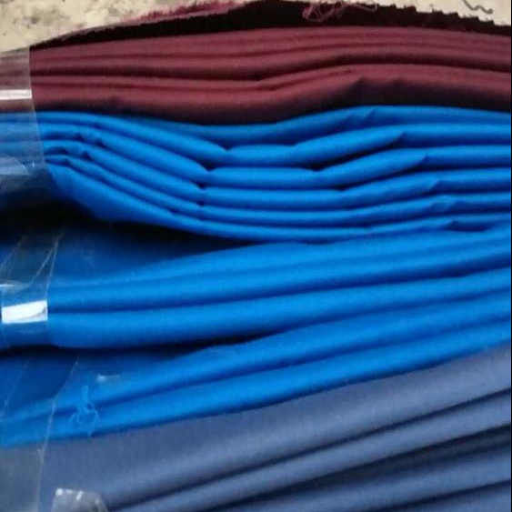 CVC 55% cotton / 42% polyester / 3% spandex, Weft, spandex fabric for scrubs wholesale