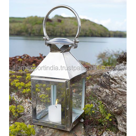 garden steel lantern