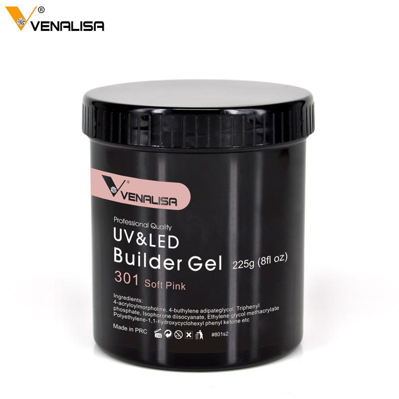 Canni 225G био-Гели soak off камуфляж УФ конструирующий гель лак желе расширение акрил поли гель 25 Цвет индивидуальную маркировку тонкий светодиодный гель