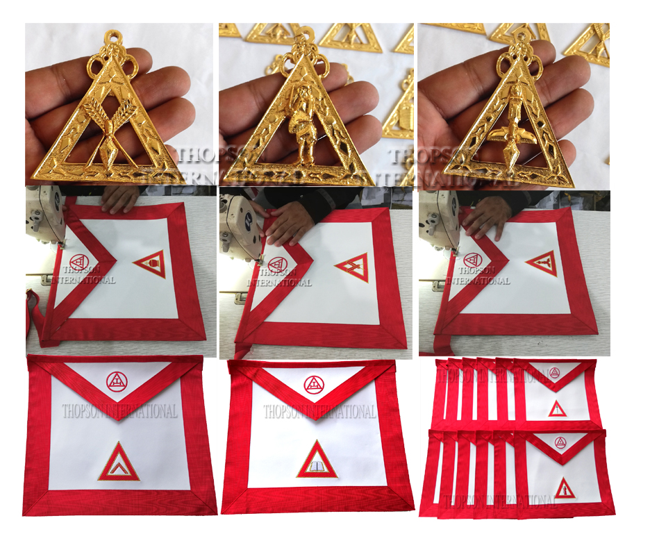 Masonic Regalia ROYAL ARCH Officer Apron | Masonic Royal Arch Aprons