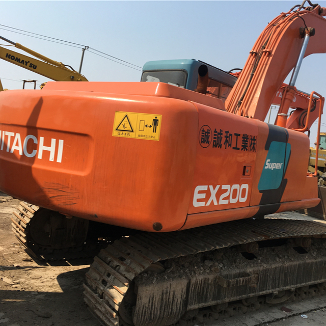 Подержанный экскаватор Hitachi EX200-3 гусеничный экскаватор на продажу