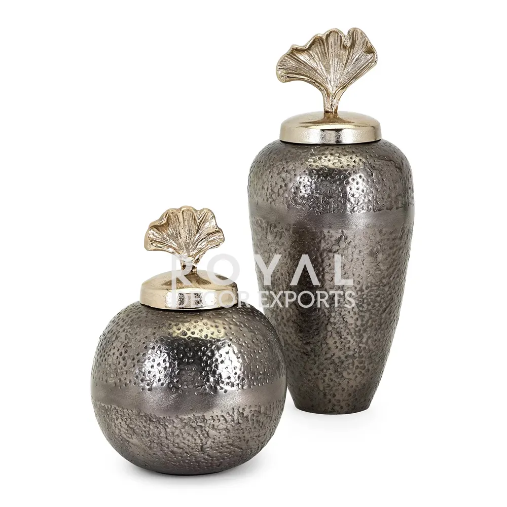 Antique Metal Vase