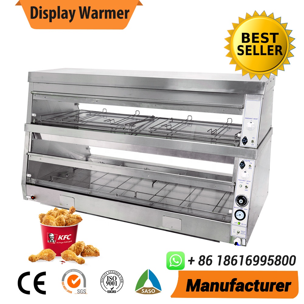 KFC Used glass food warmer display showcase Fried Chicken Warmer Display HENNY PENNY HCW5 HEATED DISPLAY CABINET