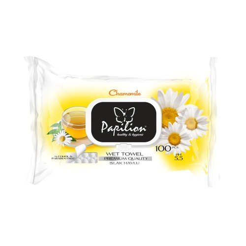 Влажные салфетки PAPILION 100 шт.