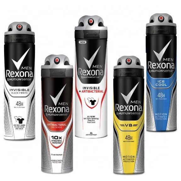 Хит продаж, мужской антиперспирант Rexona (дезодорант-спрей для тела)