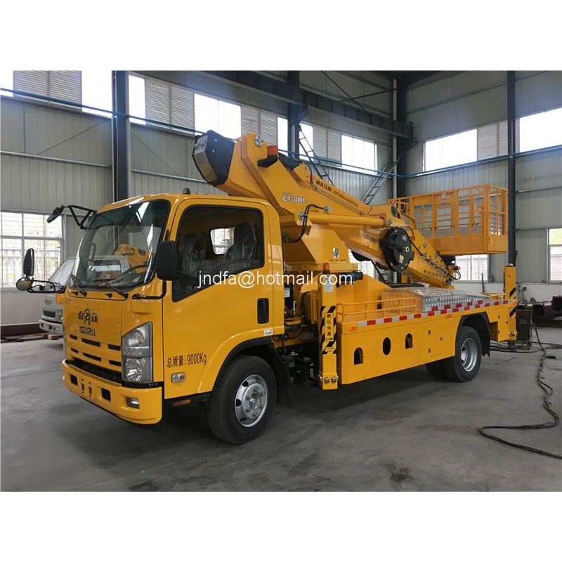 Двухрядный Телескопический грузовик I-suzu 4x2 16 м 18 м 20 м