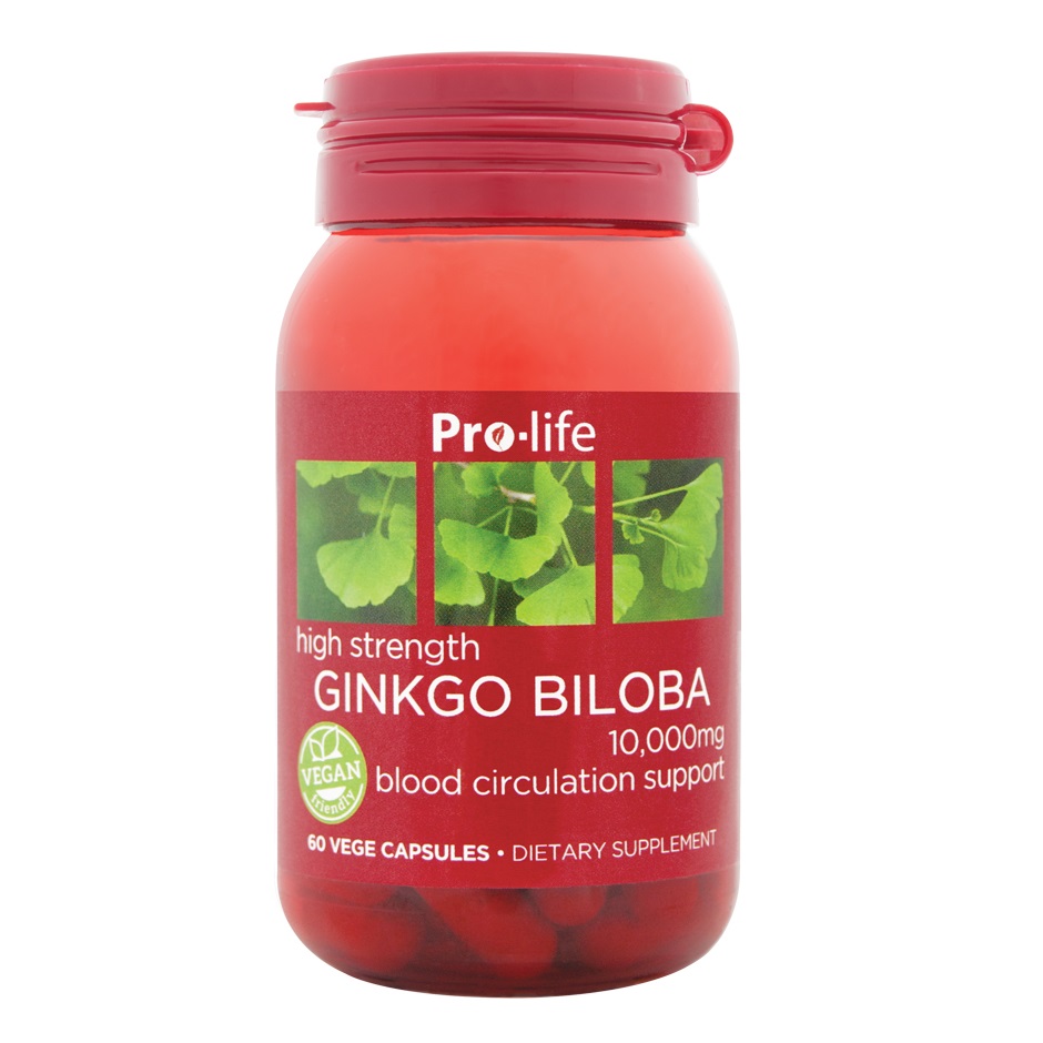 Pro-life Ginkgo Biloba | Поддержка концентрации, памяти и здоровья сердца