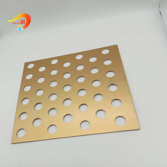 Pvdf перфорированный алюминиевый лист