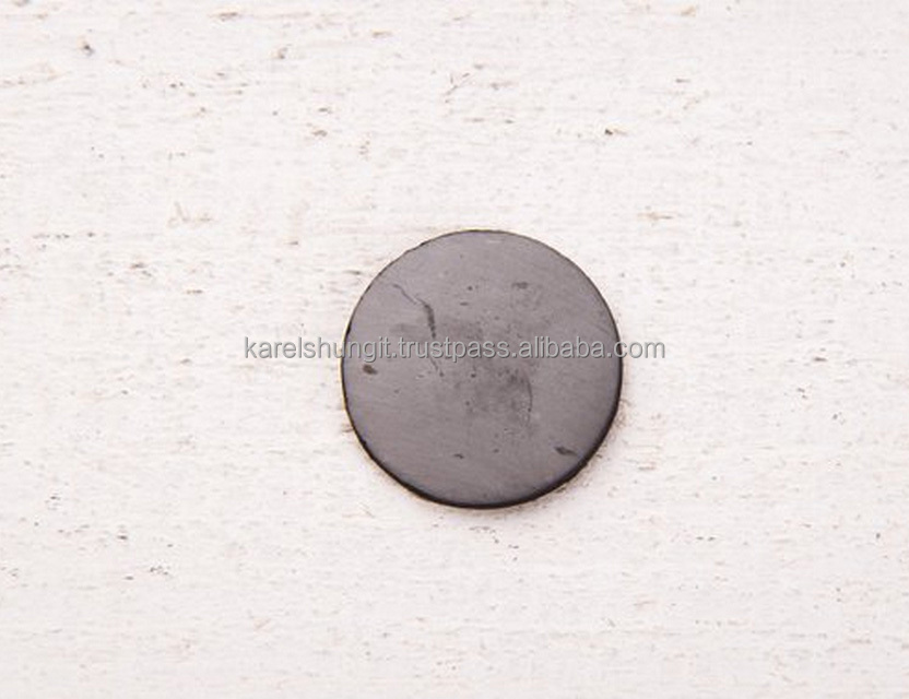 Круглый полированный сотовый телефон Shungite 20 мм, 30 мм, 50 мм, защита/пластина