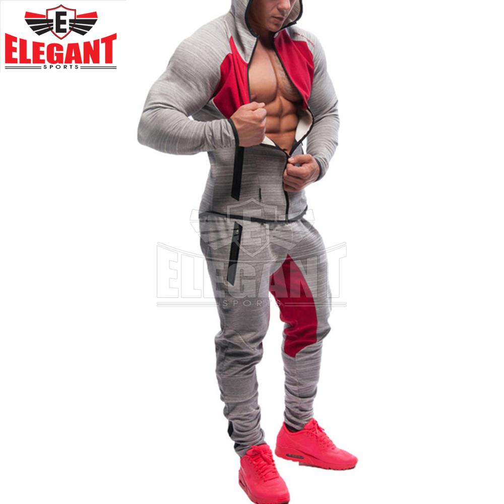 Men's Sportswear Trainings 2 Piece Set Sporting Suit Jacket Pant Sweat suit Men Clothing Tracksuit Set