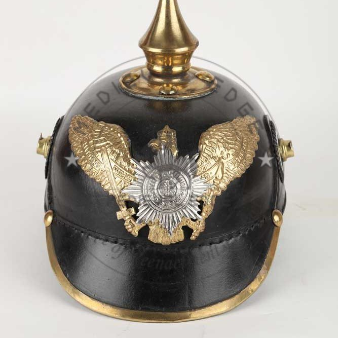 Шлем из прусской кожи pickelhaube