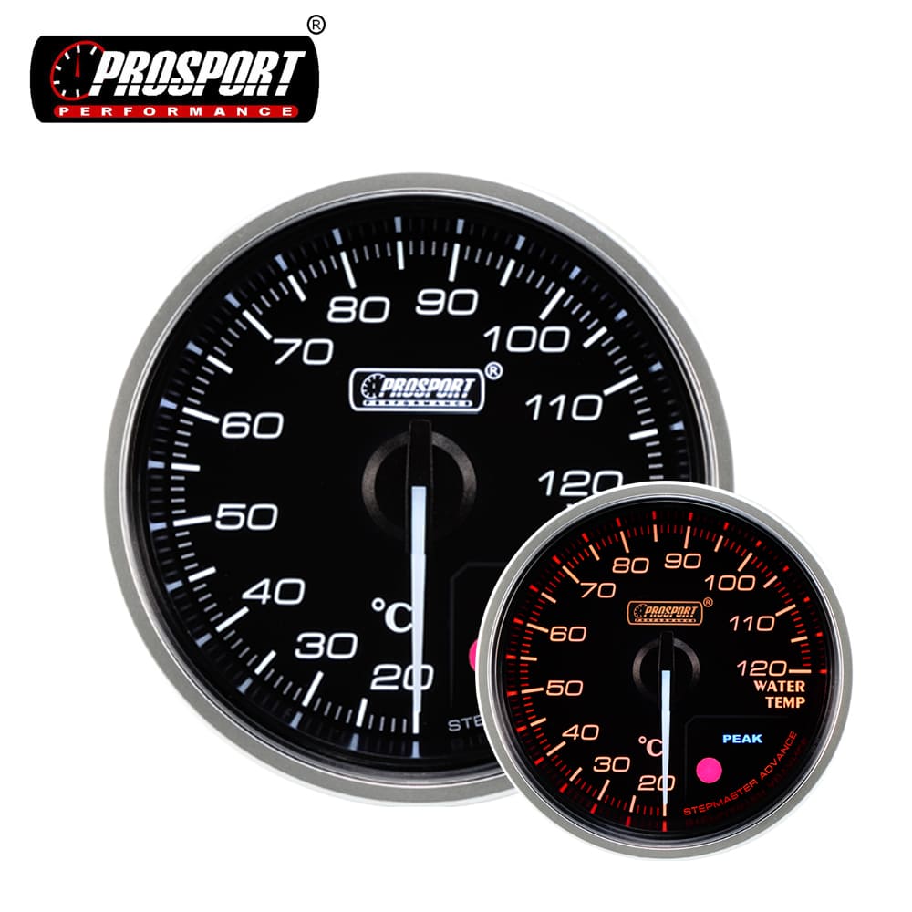 52mm 2 Colors Modern Design Gauge Water Temp Meter For Car