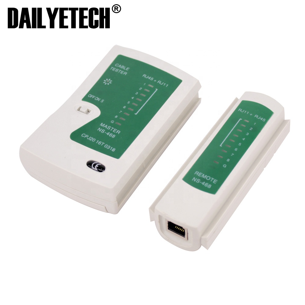 Тестер сетевого кабеля RJ45 lan тестер сетевого кабеля RJ45 RJ11 RJ12 CAT5 UTP LAN тестер кабеля сетевой инструмент для ремонта сети