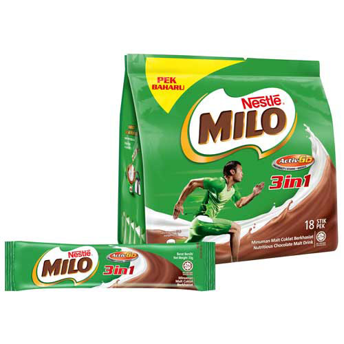 3 в 1 Nestle Milo Brand мгновенный шоколад в порошке, какао-напиток, Малайзия