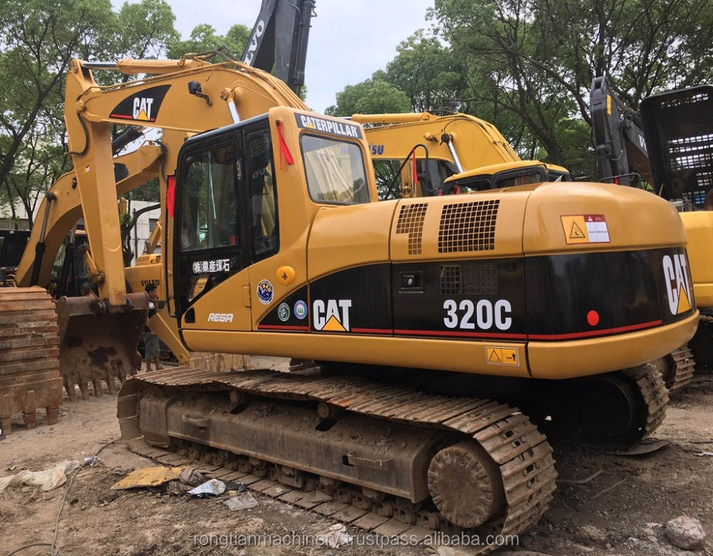 Хорошая производительность, б/у экскаватор Cat 320C, сделано в Японии/США, строительное оборудование, горячая распродажа