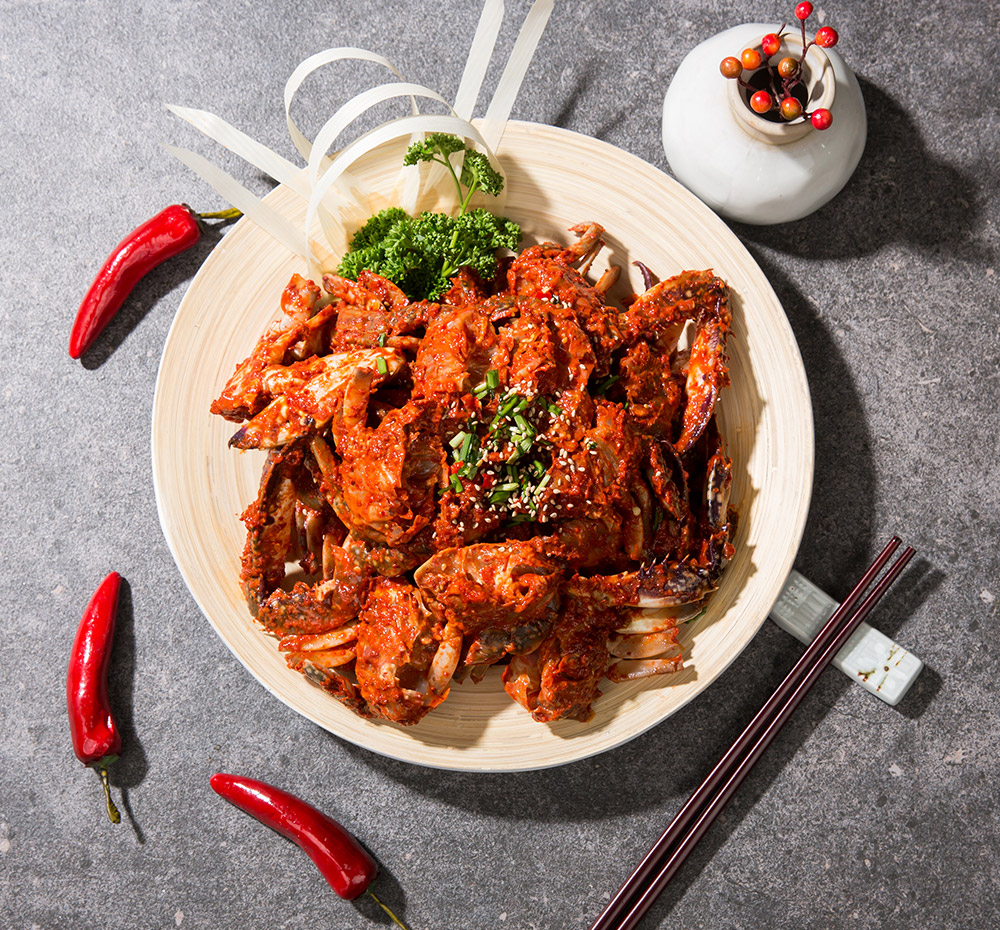 Острый маринованный краб (Yangnyeom-gejang)