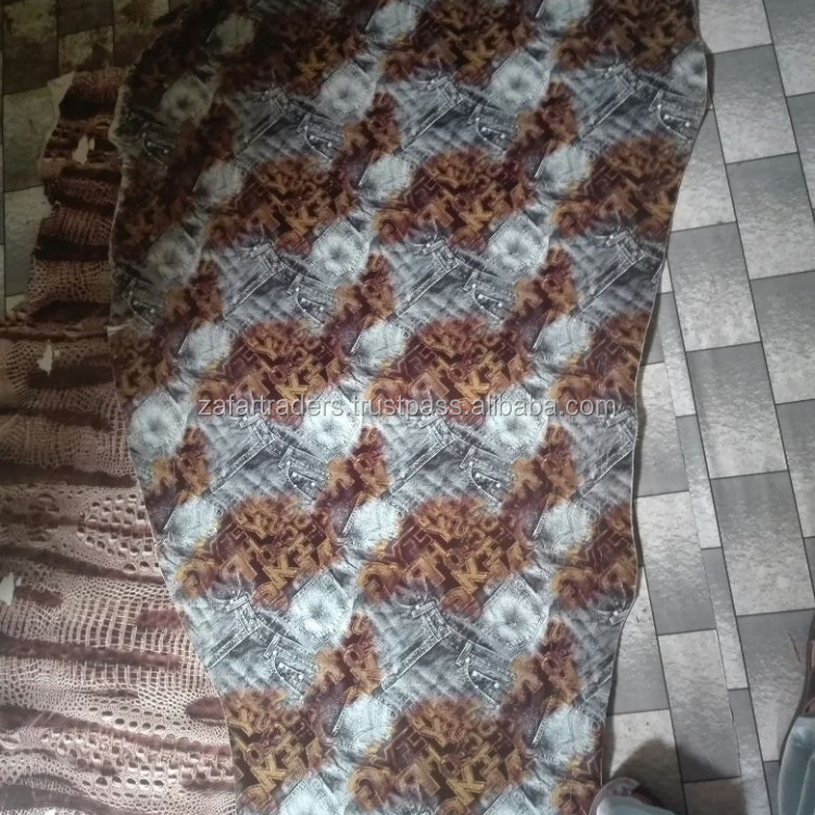 Jeans Pocket Printed Vegetable-Tanned Cowhide Leather, Side 2.0mm-4mm(ZR157)