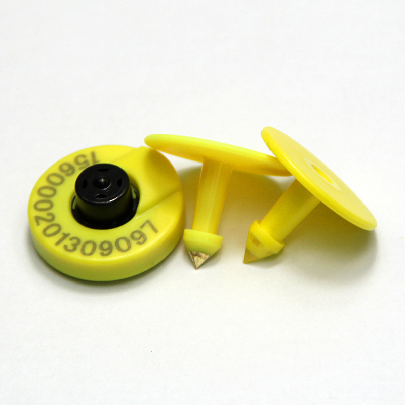 ISO11784/5 FDX B 134.2khz EM4305 Electronic RFID Animal Ear Tag for Goat/Sheep/Cow
