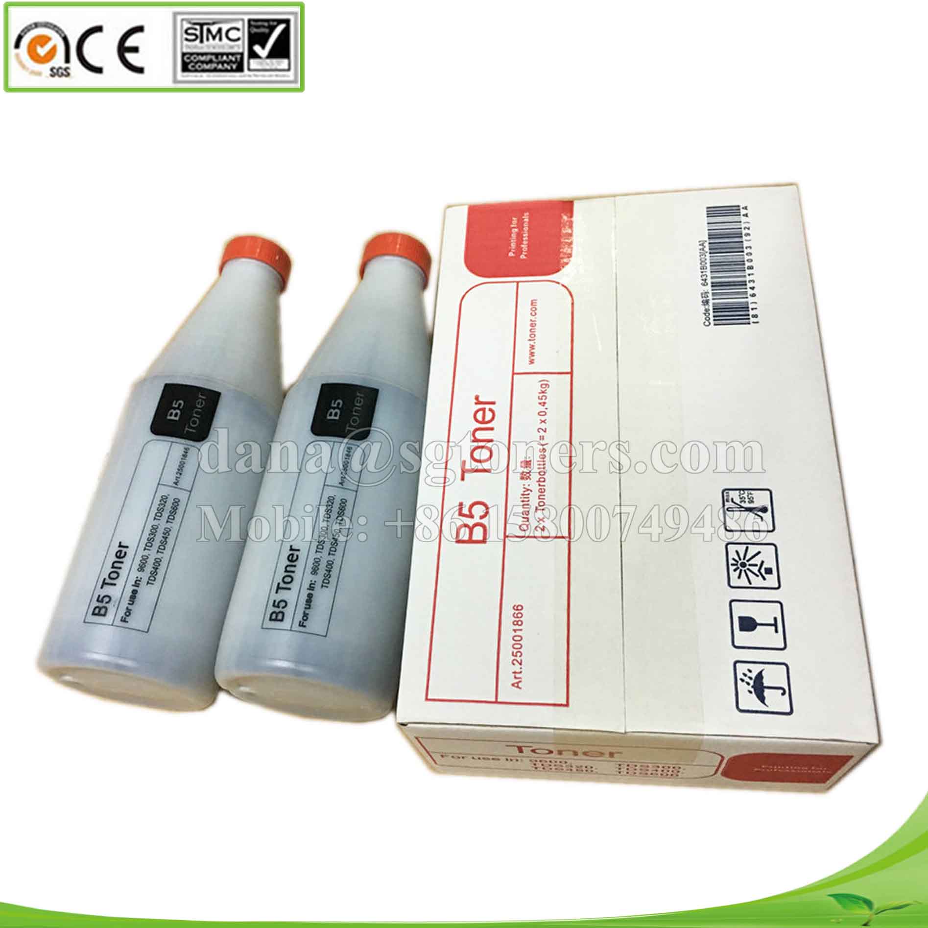 Для OCE TDS 300 320 400 450 600 9400 9600 B5 Тонер-порошок