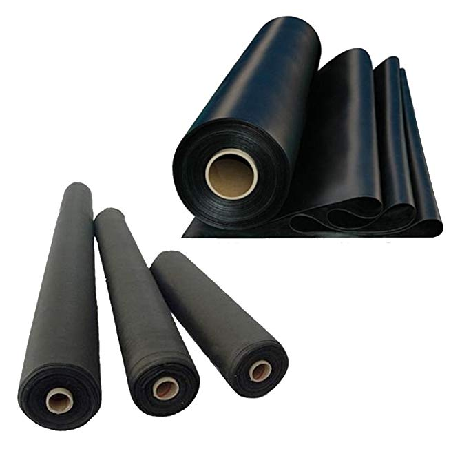 Водонепроницаемый 1,0 мм черный HDPE геомембрана