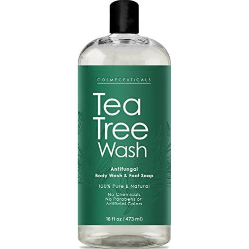 Organic Tea Tree Oil Antibacterial Body Wash with Dead Sea Minerals